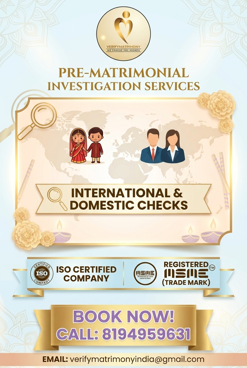 pre matrimonial investigation agency in indore