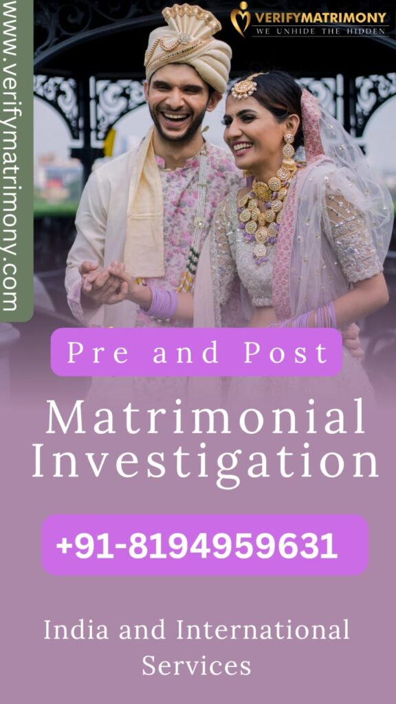 Marriage Detective Agency in Indore